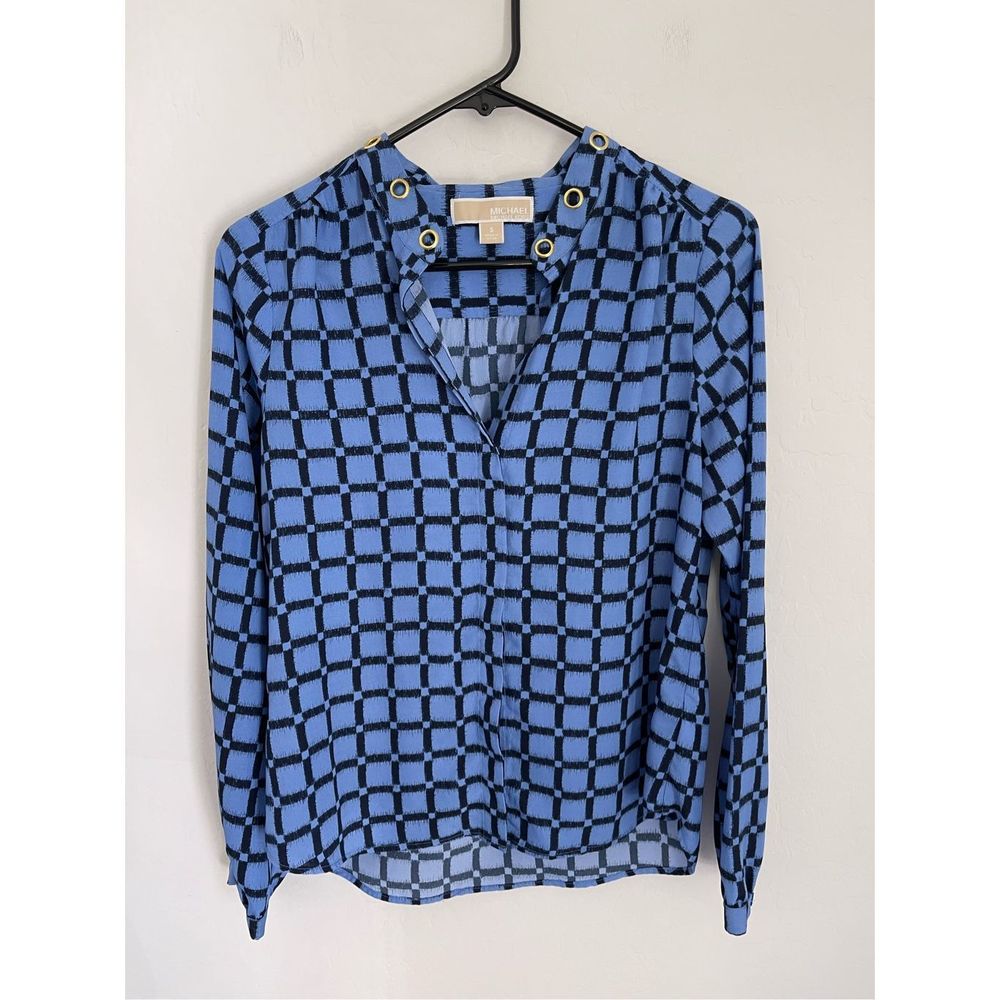 Mk Button Down Top Size Small - image 1